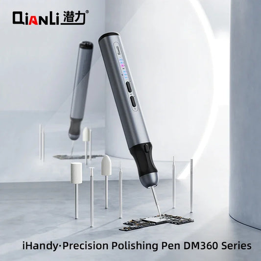 QIANLI IHandy DM360-K Intelligent Charging Polishing Pen Wireless Face Dot Matrix Chip Grinding Drilling Disassembly Tool Professional Repair Tools