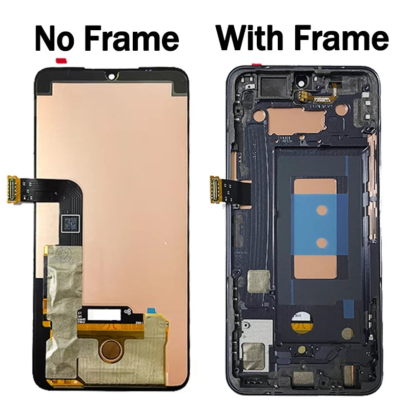 6.4“NEW For LG G8X V50S ThinQ LCD Touch Screen Digitizer For LG G8x V50s LMG850EMW LM-V510N LCD With Fingerprint LG phone repair parts