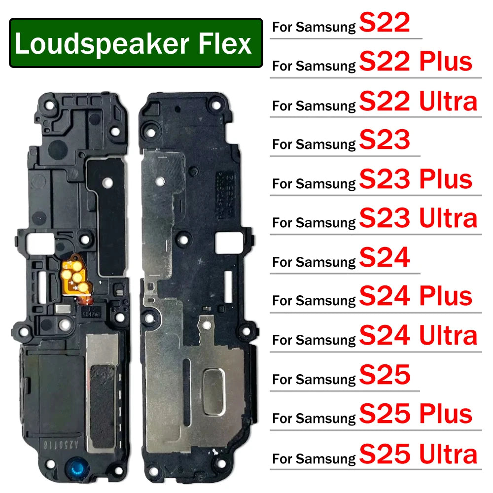 Loudspeaker For Samsung S21 S22 S23 S24 S25 Plus Ultra Loud Speaker Buzzer Ringer Replacement Parts Samsung phone repair parts