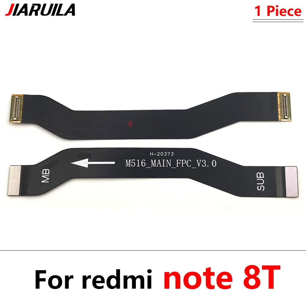 50Pcs/Lot, Main Board Motherboard Mainboard Flex Cable For Xiaomi Redmi 9 9A 9C 6 6A 8A Note 10 10s 8 7 6 Pro Note 11 4G 5G  Xiaomi  Xiao mi phone repair parts