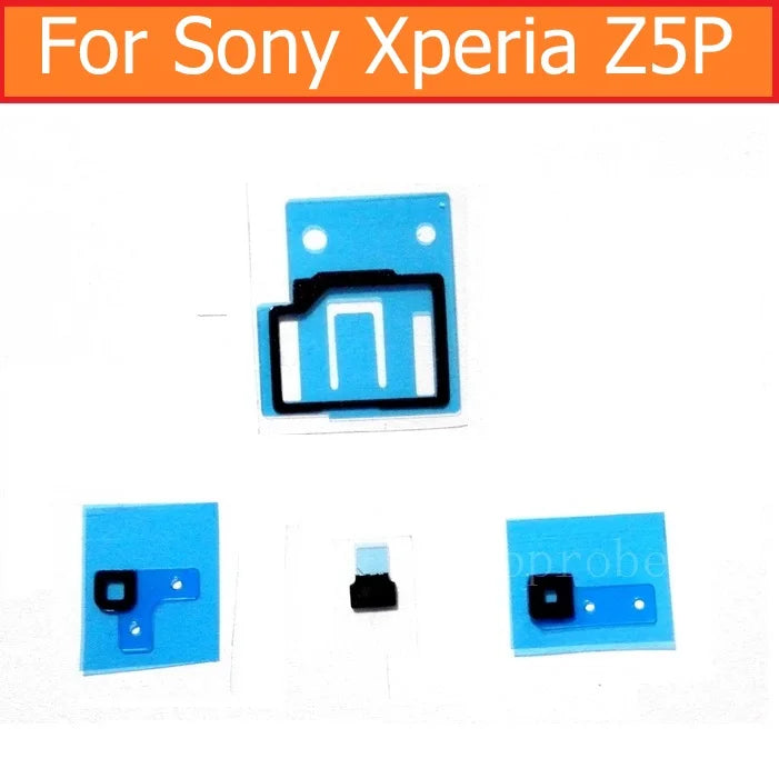 New Waterproof Glue Adhesive Sticker For Sony Xperia Z5 Premium E6853 E6883 Microphone+Lanyard Sticker Horn Buzzer Adhesive Tape Sony phone repair parts