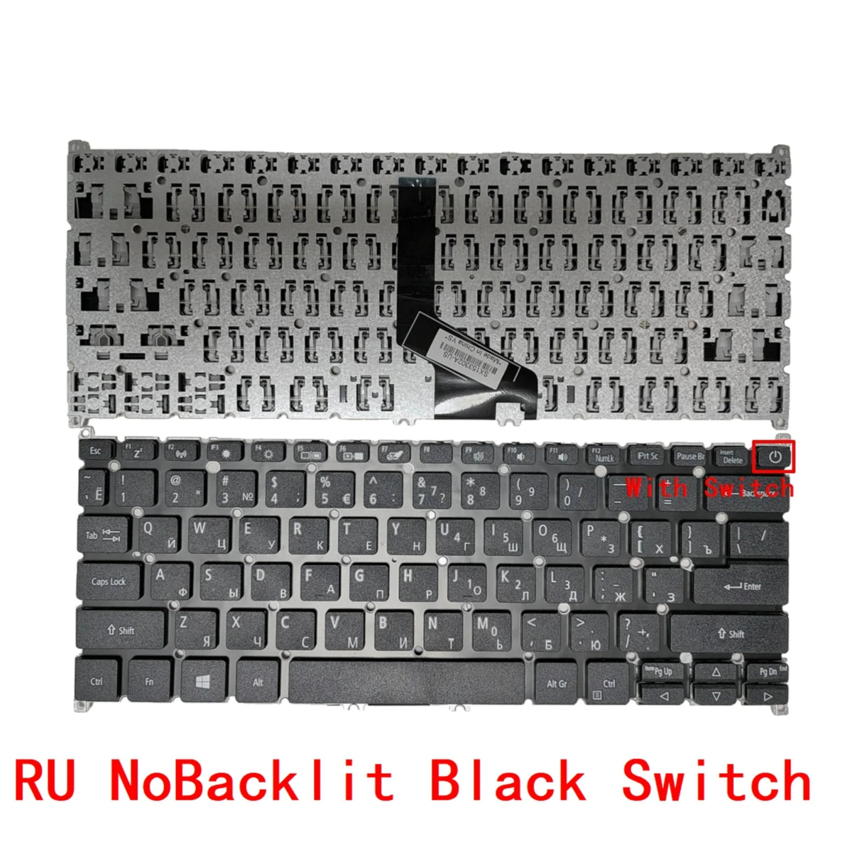New US Russian Laptop Backlit Keyboard For Acer Swift 5 SF514-52 SF514-52T SF514-54 SF514-51 SF514-52T-59HY Replacement  ACER laptop repair parts