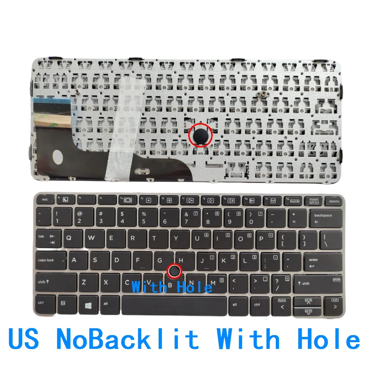 New US Spanish Latin Arab Language  Backlit Keyboard For HP EliteBook 820 G3 820 G4 828 G3 725 G3 725 G4  HP laptop repair parts