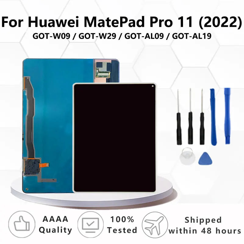 LCD OEM For HUAWEI MatePad Pro 11 2022 GOT-WO9 / W29 / AL09 Touch Screen Digitizer Glass Panel Display Assembly Replacement Tablet repair parts