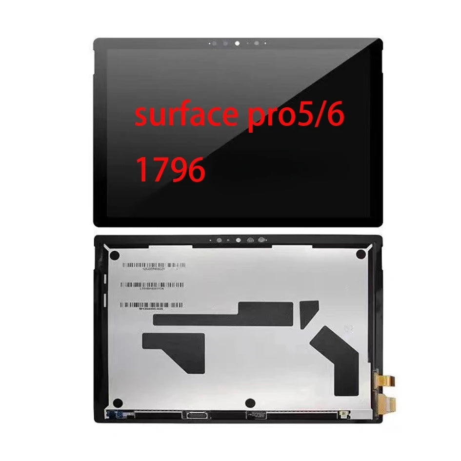 LCD touch screen display panel for Microsoft surface pro laptop go book 1 2 3 4 5 6 7 + 8 9 1645 1631 1724 1901 lcd touch screen assembly Microsoft surface laptop repair parts