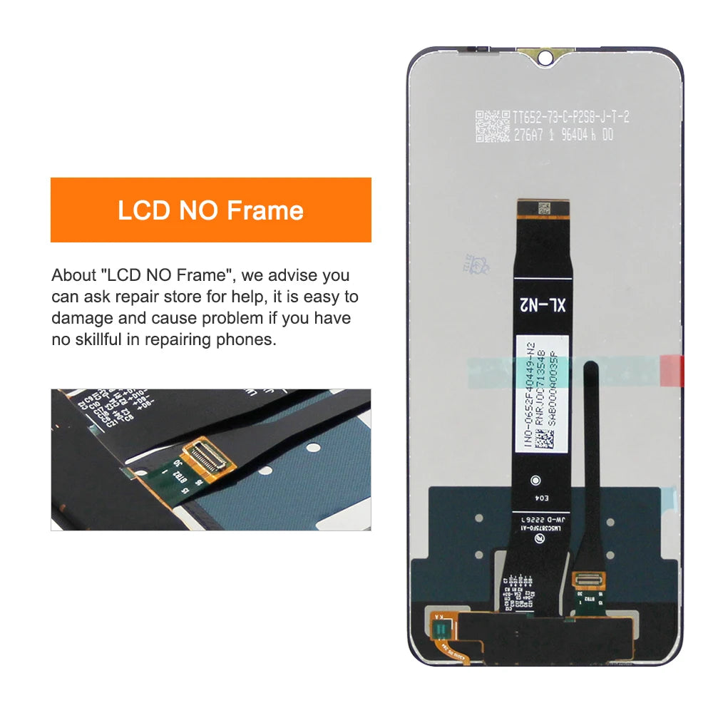 6.52" IPS Display For Xiaomi Redmi A2 A2+ A2 Plus Touch Screen Digitizer Assembly 23028RN4DG 23028RNCAG LCD Replacement Parts Xiaomi phone repair parts