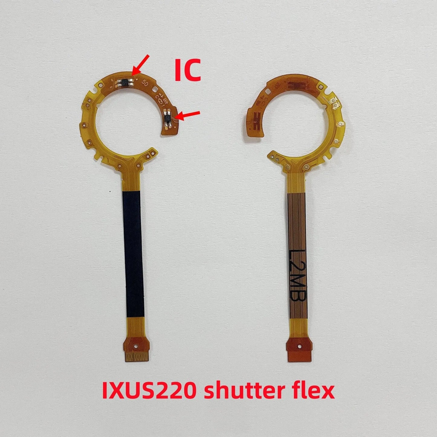 New Lens Shutter Flex Cable  for Canon IXUS220 ELPH300 HS IXY410F PC1591 Camera Aperture Cable repair parts  Digital Camera repair parts