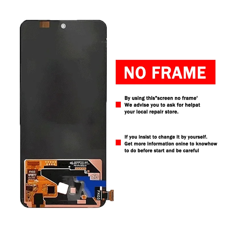 6.67“AMOLED For OnePlus Nord CE4 Lite LCD CPH2621 Display Touch Screen Digitizer For 1+CE4 Lite Display Replacement  OnePlus phone repair parts