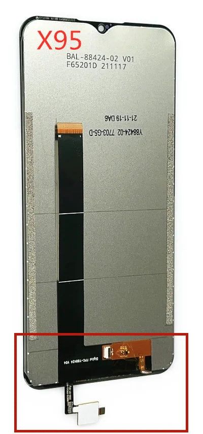 100%Original 6.52 Inch DOOGEE X95 LCD&Touch Screen Digitizer Display Module Repair Replacement Part For DOOGEE X95 Pro Cellphone Doogee phone repair parts