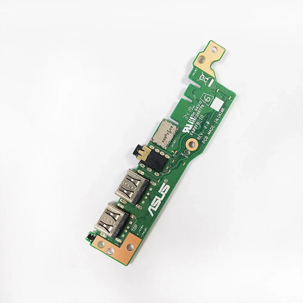 OEM For ASUS X509 X509F X509FJ X509D X509J X509JA F509M A409F X409F X409FB Y5200F Y5200D FL8700F Laptop USB Audio Jack Board  ASUS laptop repair parts