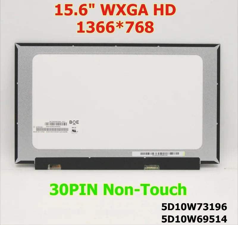 15.6" Lcd screen for Lenovo ideapad 3-15 L3-15ITL6 3-15ITL05 5D10V82353 5D11D96483 LP156WFC NT156FHM N156BGA NV156FHM NT156WHM