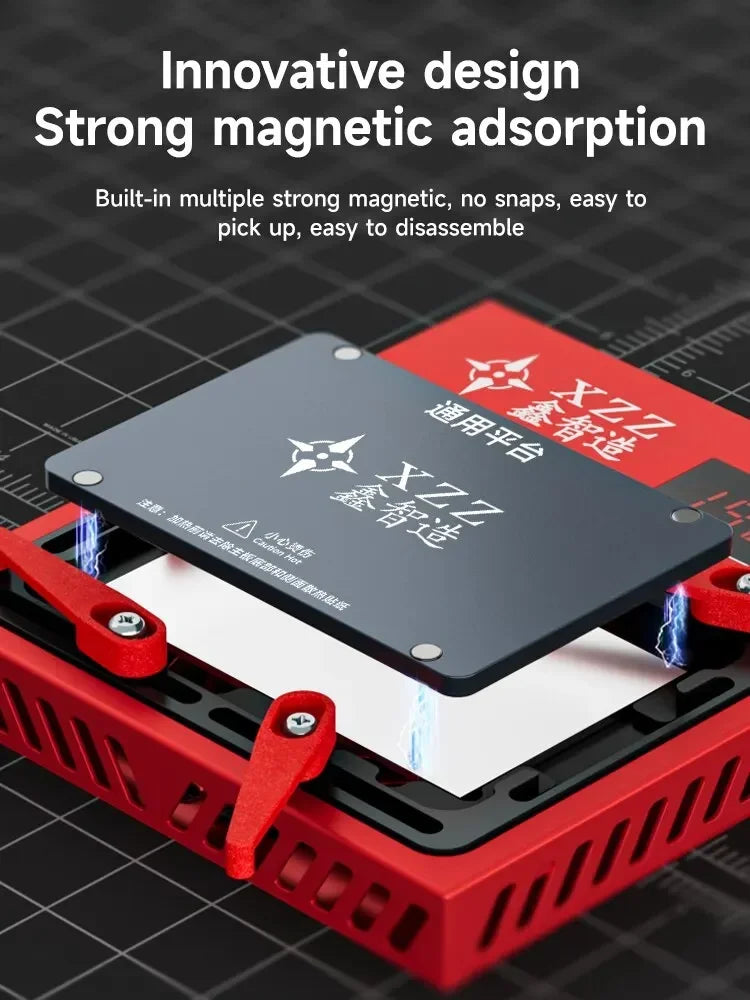 Xinzhizao XZZ L2023 Preheater Desoldering Station for iPhone X - 17PM Android Dot Matrix Motherboard Chip Soldering Repair tools Professional Repair Tools