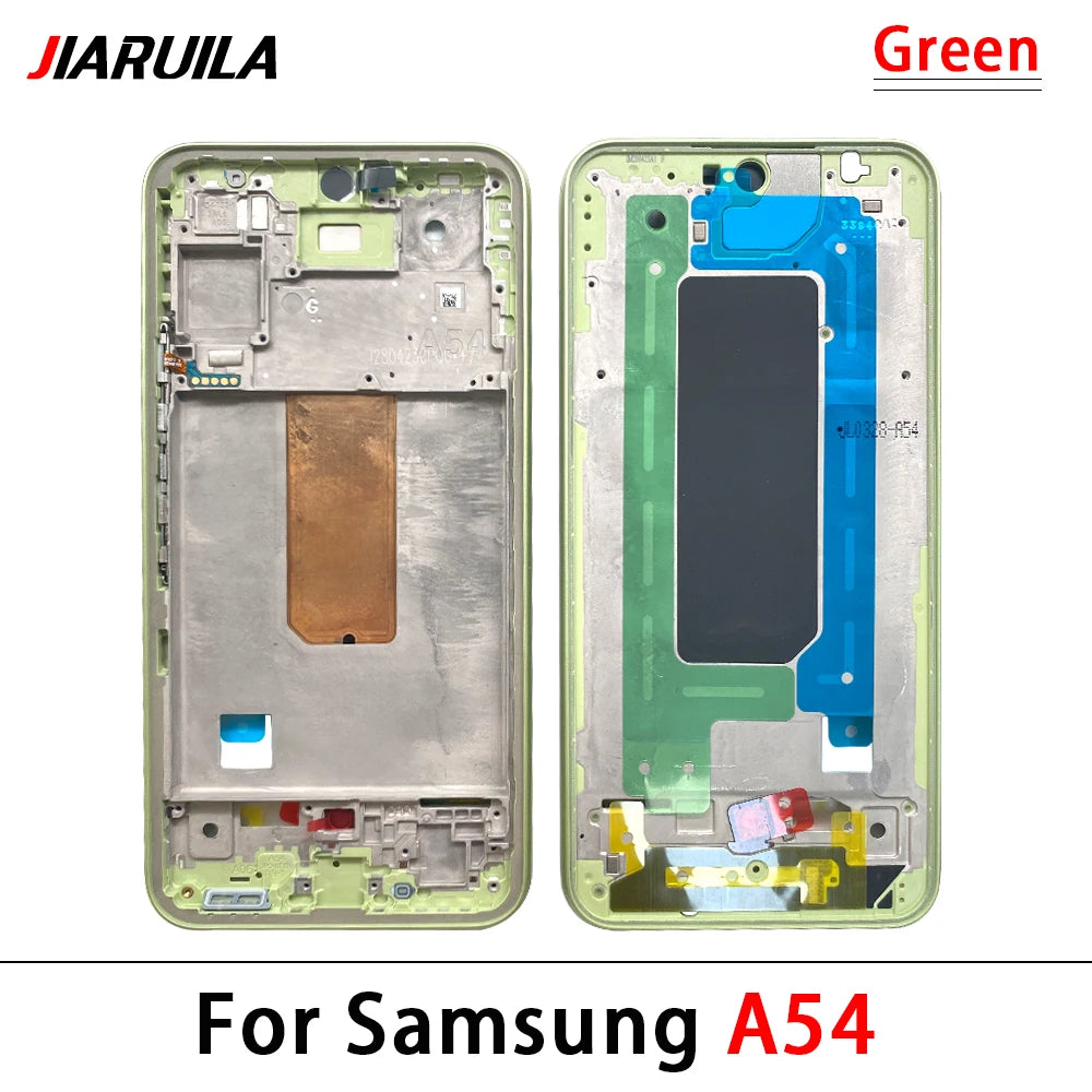 New For Samsung A13 A14 A23 A24 A34 A54 A33 A73 4G 5G Housing Middle Frame Bezel Middle Replacement Parts Middle Frame Samsung phone repair parts