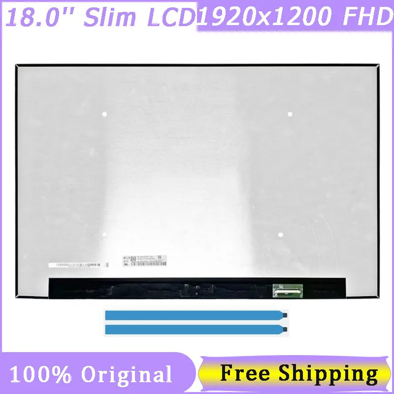 18 Inch Slim 40 Pin Laptop Screen NE180WUM-NY1 NE180WUM NY1 1920×1200 FHD IPS 165HZ 100% sRGB