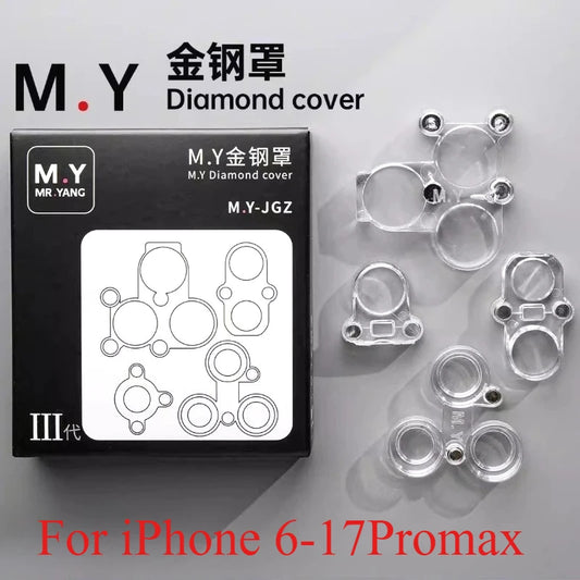 YCS Diamond Cover Phone Lens Dust Cover For iPhone 6 - 16PM Universal Model Mobile Phone Repair Anti-Dust Professional Repair Tools