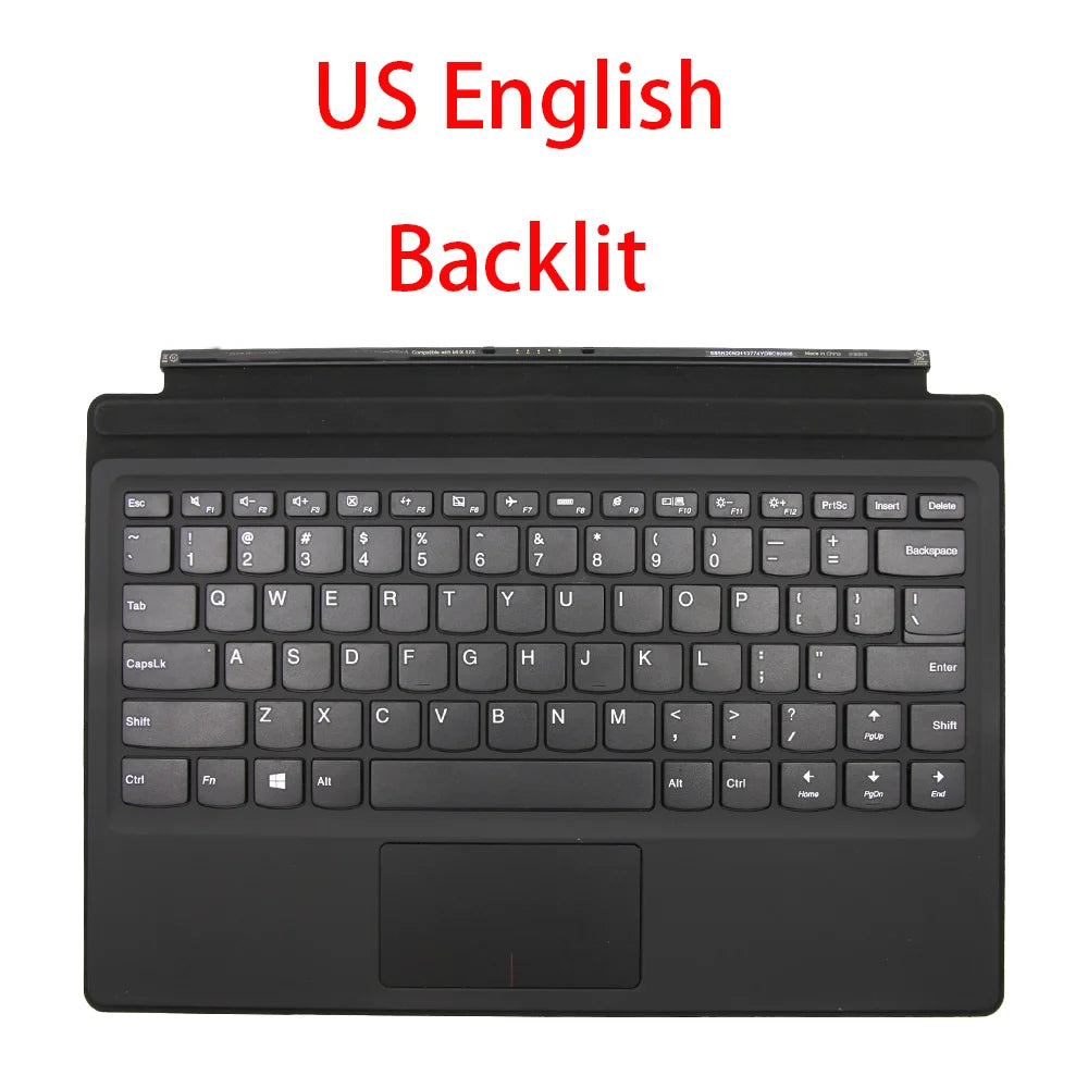 US UK RU DE TH PT HU CFB New for Lenovo Miix 510 -12IKB Laptop Keyboard Black Backlit FRU 5N20N21149 5N20N21128 Lenovo laptop repair parts