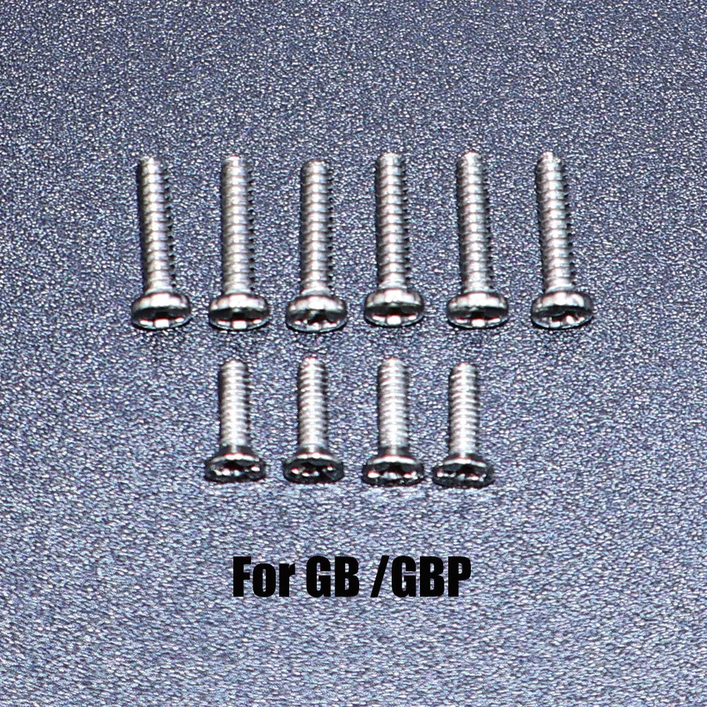For New 3DS XL DS Lite NDSL PSV PSP 1000 2000 Game Console Replacement Screws Set For Joycon Switch Lite OLED GBM GBA GBC GBP Game console repair parts