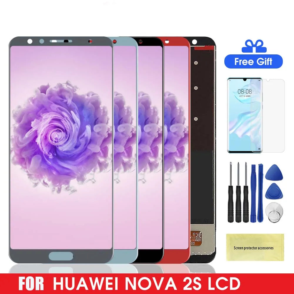6.0'' For Huawei nova 2s LCD Display Touch Screen Digitizer Nova 2s HWI-AL00 for Huawei nova 2s LCD Replacement Parts HUAWEI phone repair parts