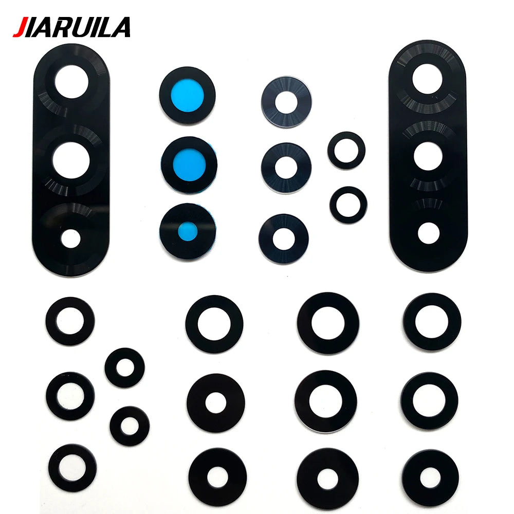 10Pcs/Lot , Camera Glass Lens Back Rear Camera Glass Lens For Samsung A06 A16 A26 A36 A56 4G 5G With Adhesive Sticker Samsung phone repair parts