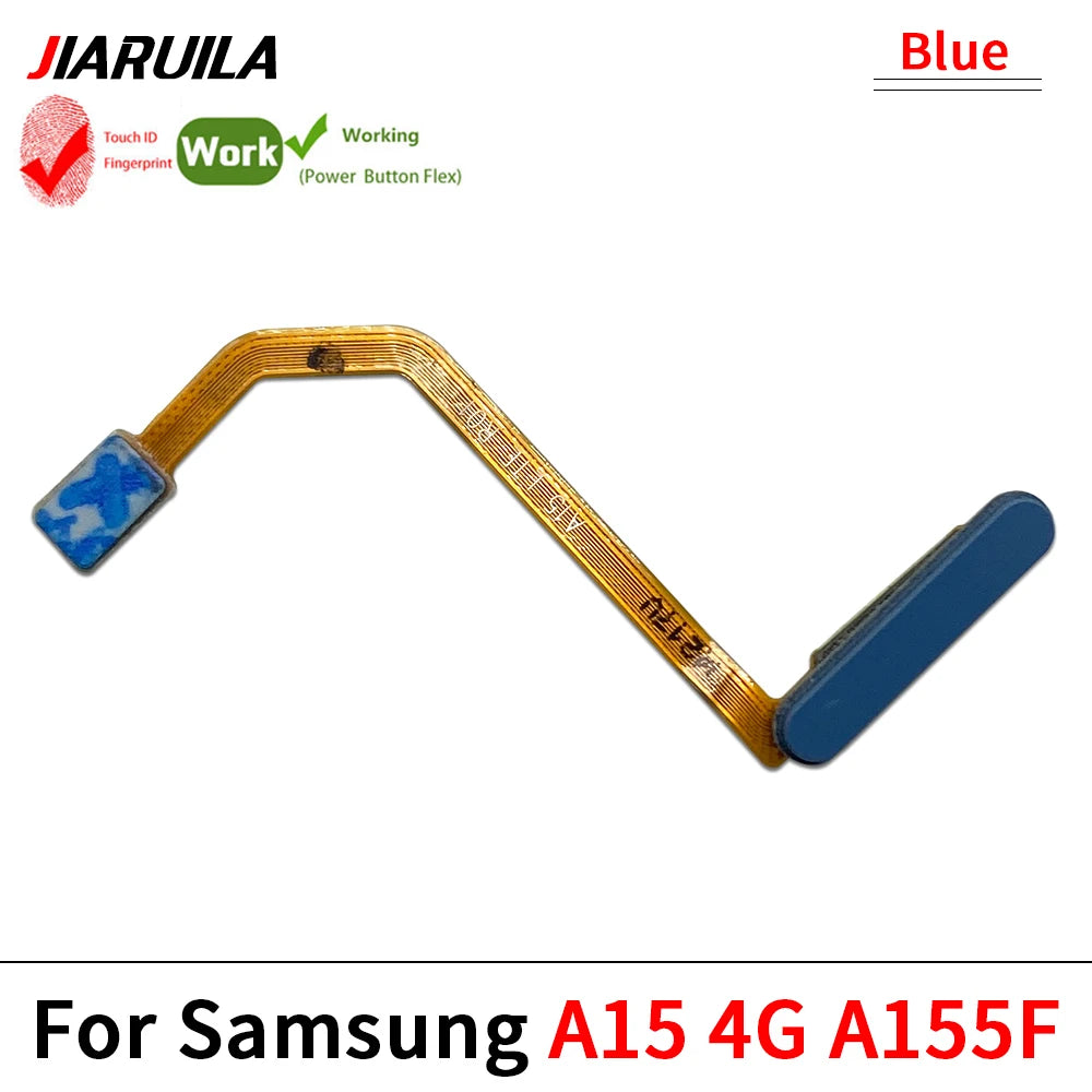 New For Samsung A05s A15 A25 4G 5G Home Button FingerPrint Touch ID Sensor Flex Cable Replacement Parts Samsung phone repair parts