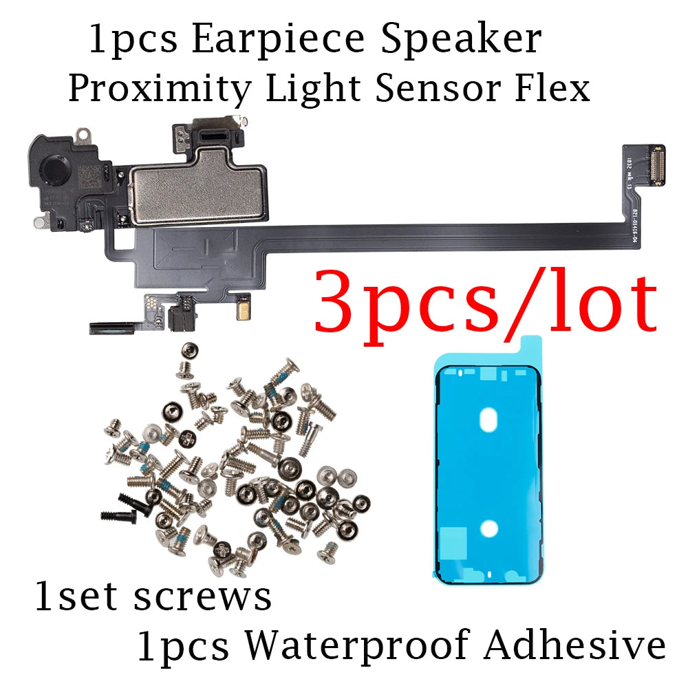 Speaker For iPhone X Xs 11 12 Pro Max XR Proximity Sensor Sound Earpiece Speaker Flex Cable Phone Parts iPhone phone repair parts