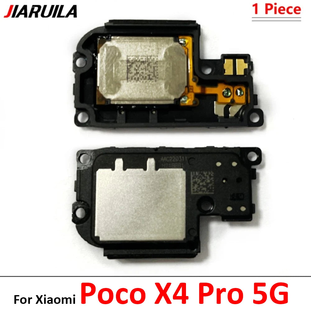 New Loudspeaker bottom Loud Speaker Sound Buzzer Ringer Flex Cable For Xiaomi Poco F2 F3 F4 X3 X4 X5 M3 M4 M5 Pro 4G 5G GT  Xiaomi  Xiao mi phone repair parts