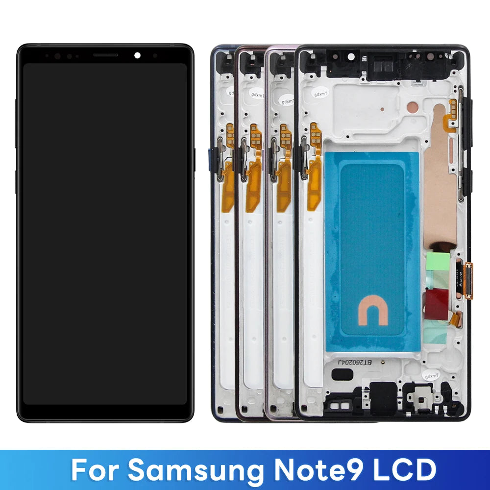 TFT Screen for Samsung Galaxy Note9 N960F N960F/DS N960U Lcd Display Digital Touch Screen with Frame for Samsung Note 9 Assembly Samsung phone repair parts