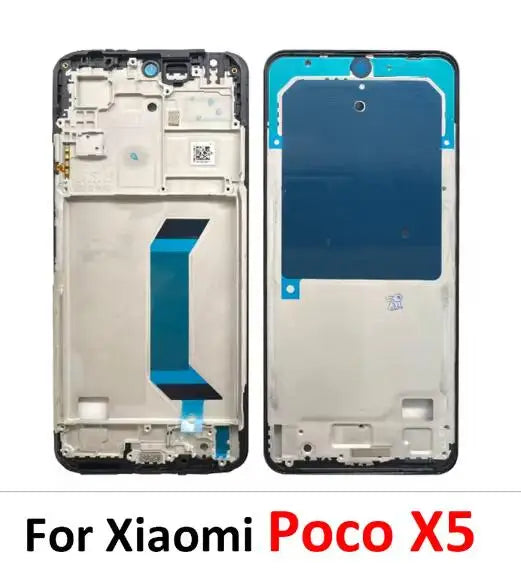 New Front Housing LCD Frame Screen Bezel Holder For Xiaomi Poco F3 F4 X3 GT M3 M4 M5s X5 X6 Pro 4G 5G Xiaomi  Xiao mi phone repair parts