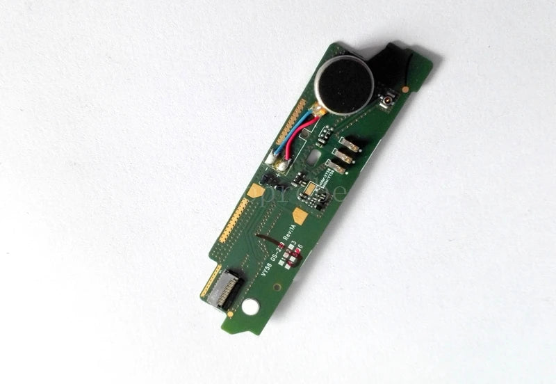 Genuine Microphone connector PCB module For Sony Xperia M2 S50H D2305 D2306 Microphone flex cable with Moto Vibrator replacement Sony phone repair parts