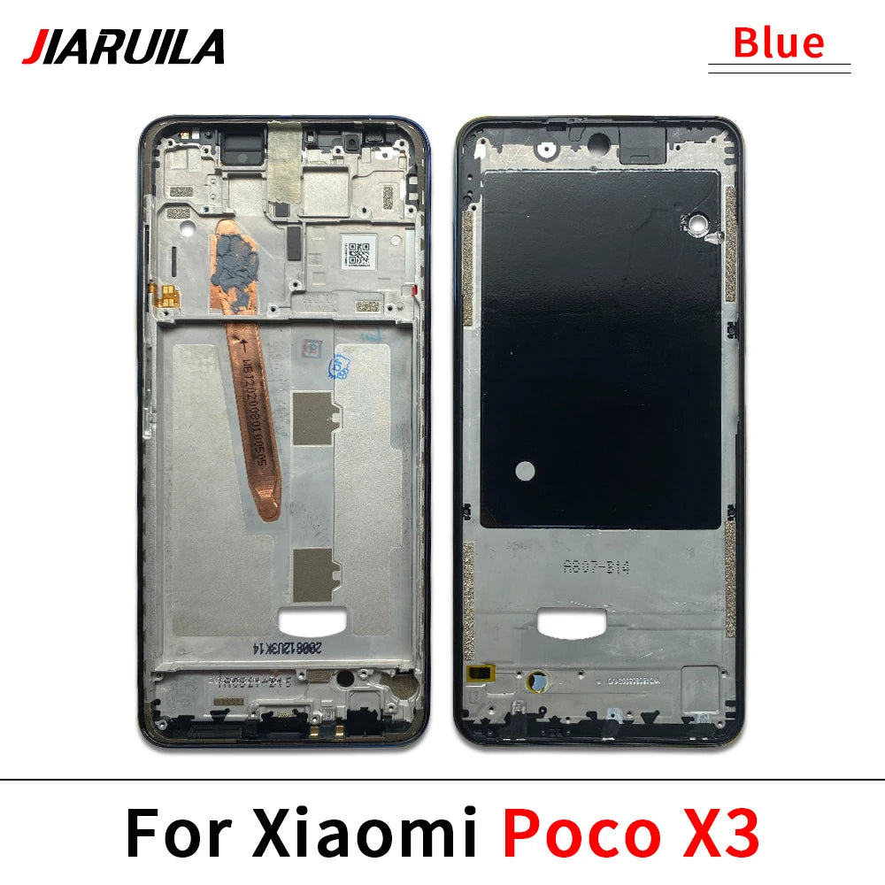 New Housing Middle Frame Bezel Middle Frame For Xiaomi Poco X3 X4 GT X5 M4 M5 Pro 4G 5G M5s Replacement Parts  Xiaomi  Xiao mi phone repair parts