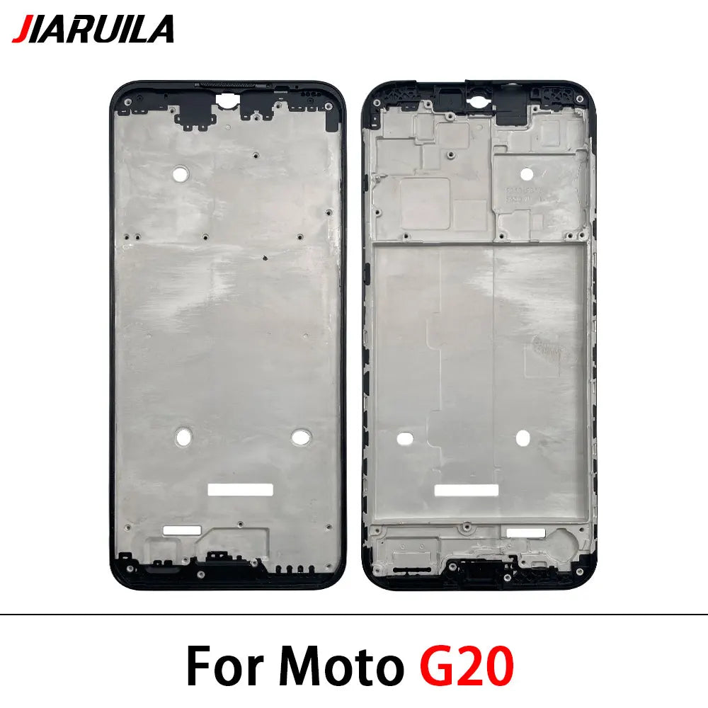 New For Motorola Moto G10 G20 G30 G50 G60 G60S G100 G200 Housing Middle Frame Bezel Plate Cover Motorola phone repair parts