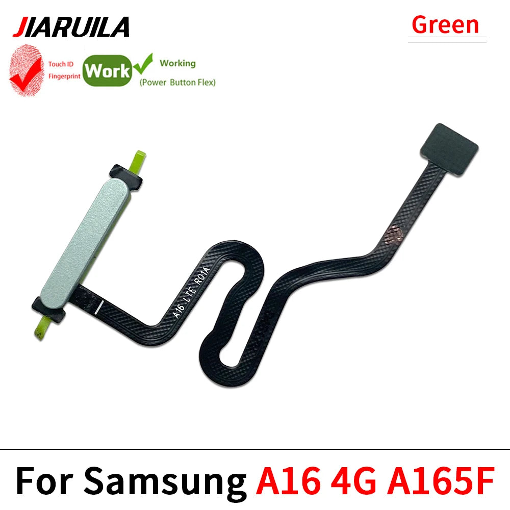 Home Button FingerPrint Touch ID Sensor Flex Cable Ribbon For Samsung A06 A16 A26 A07 A17 4G 5G Replacement Parts Samsung phone repair parts