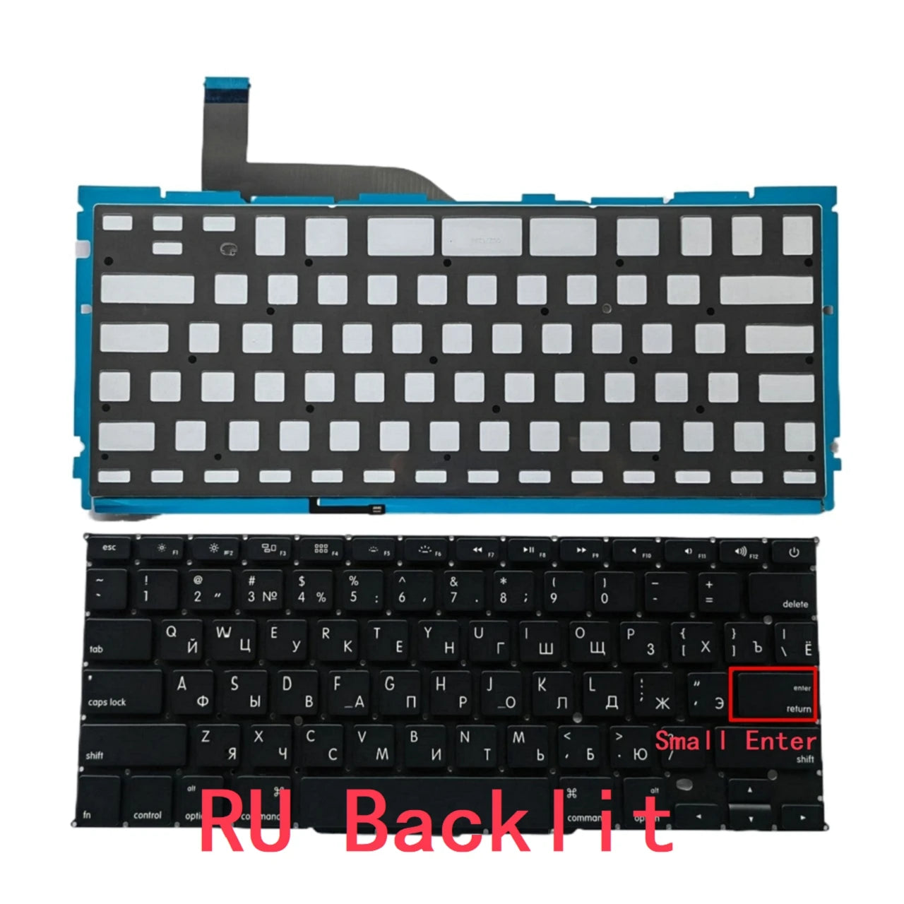New US Russian Spanish UK Arab Laptop Backlit Keyboard For Apple Macbook Pro Retina 15" A1398 2012 2013 2014 2015 Year MACBOOK laptop repair parts