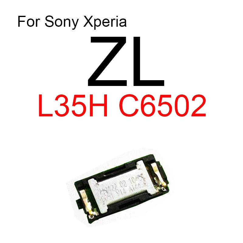 Ear Earpiece Speaker For Sony Xperia Z Z1 Z2 Z2A Z3 Z4 Z5 ZL ZR Ultra Compact Plus Premium L36H XL39H L39H L35H C6502 Parts Sony phone repair parts