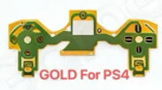 100pcs Film For PS2 PS3 PS4 Pro Slim Controller Conductive Film Keypad Flex Cable PCB Buttons Ribbon Circuit Board For PS5V1V2V3 Game console repair parts