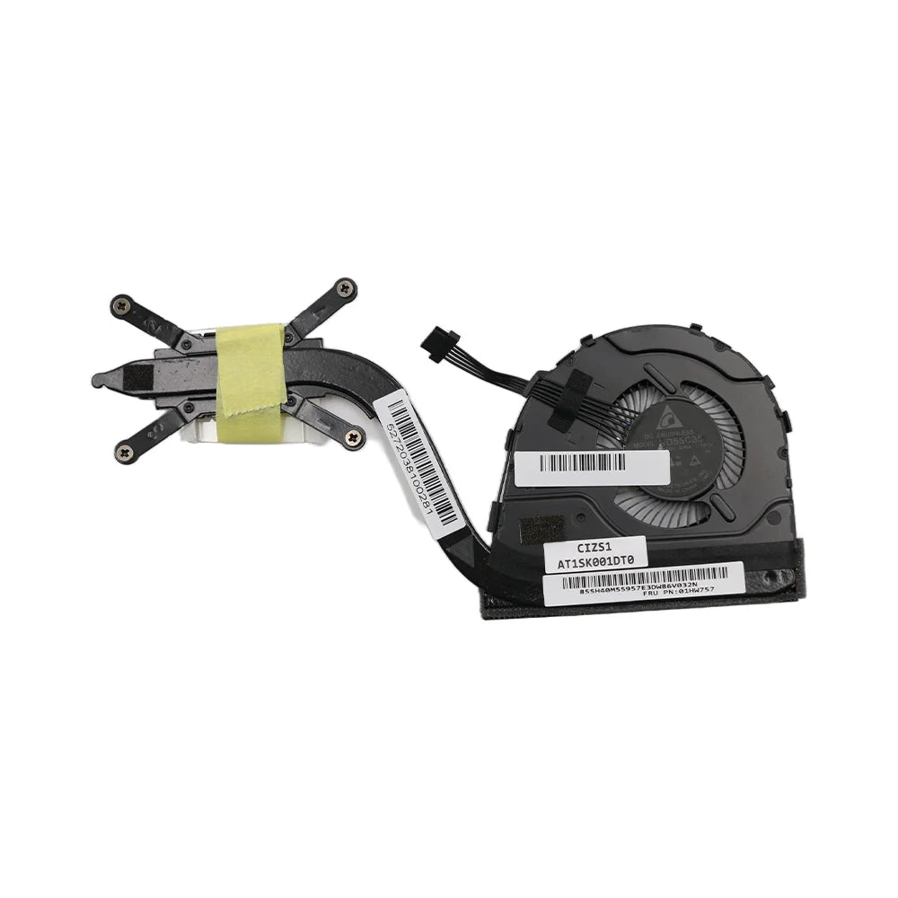 Original For Lenovo ThinkPad Yoga 370 Laptop Fan Heatsink CPU Cooler Cooling Fan FRU:01HW757 01HW758 UMA Lenovo laptop repair parts