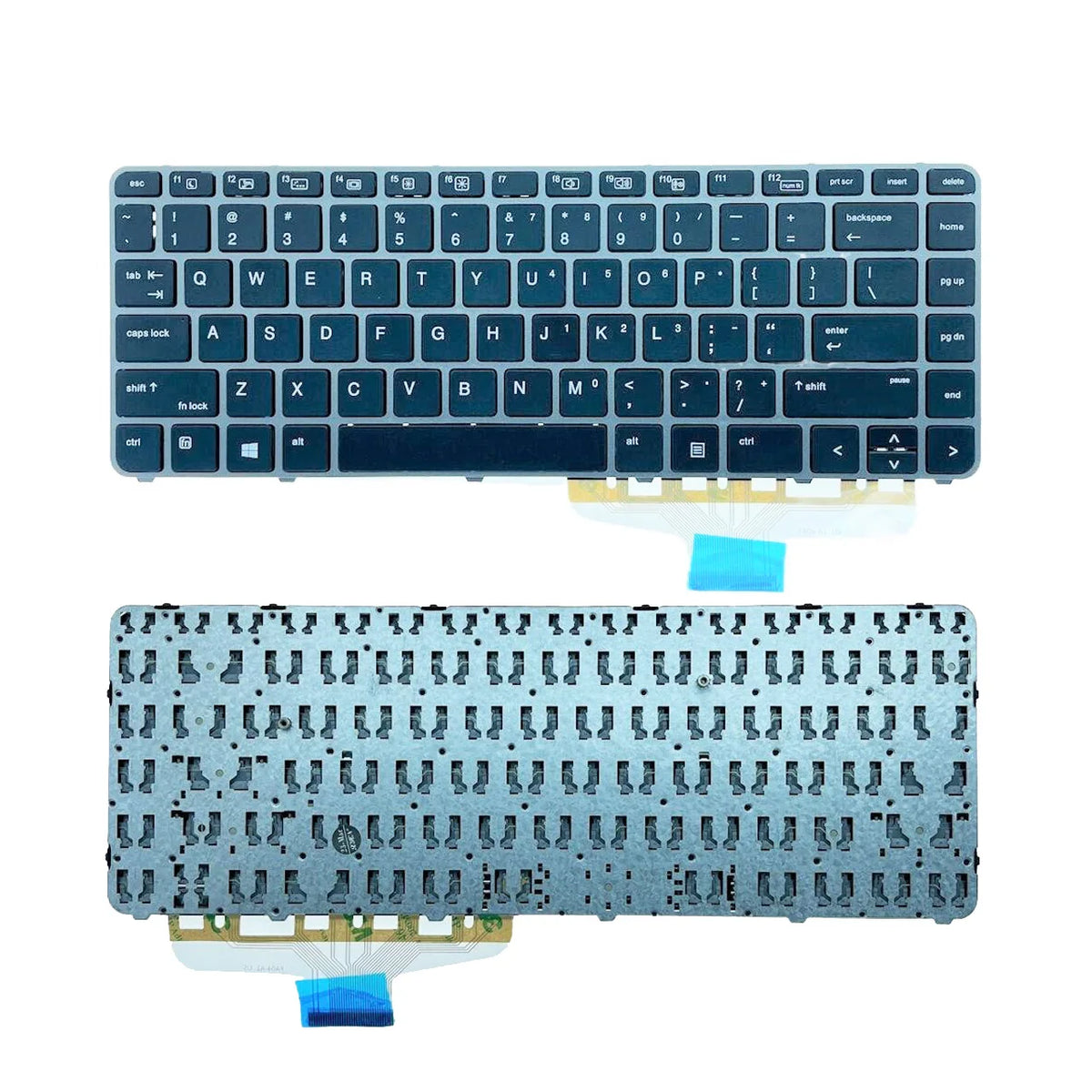 New US Spanish Arab Brazil Laptop Backlit Keyboard For HP Elitebook folio 1040 G3 844423-FP1 818252-FP1 NSK-CY0BQ 2A  HP laptop repair parts