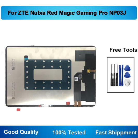 LCD Screen For Nubia Red Magic Gaming Pad Pro NP03J LCD Display Touch Digitizer Screen Glass Assembly Tablet repair parts