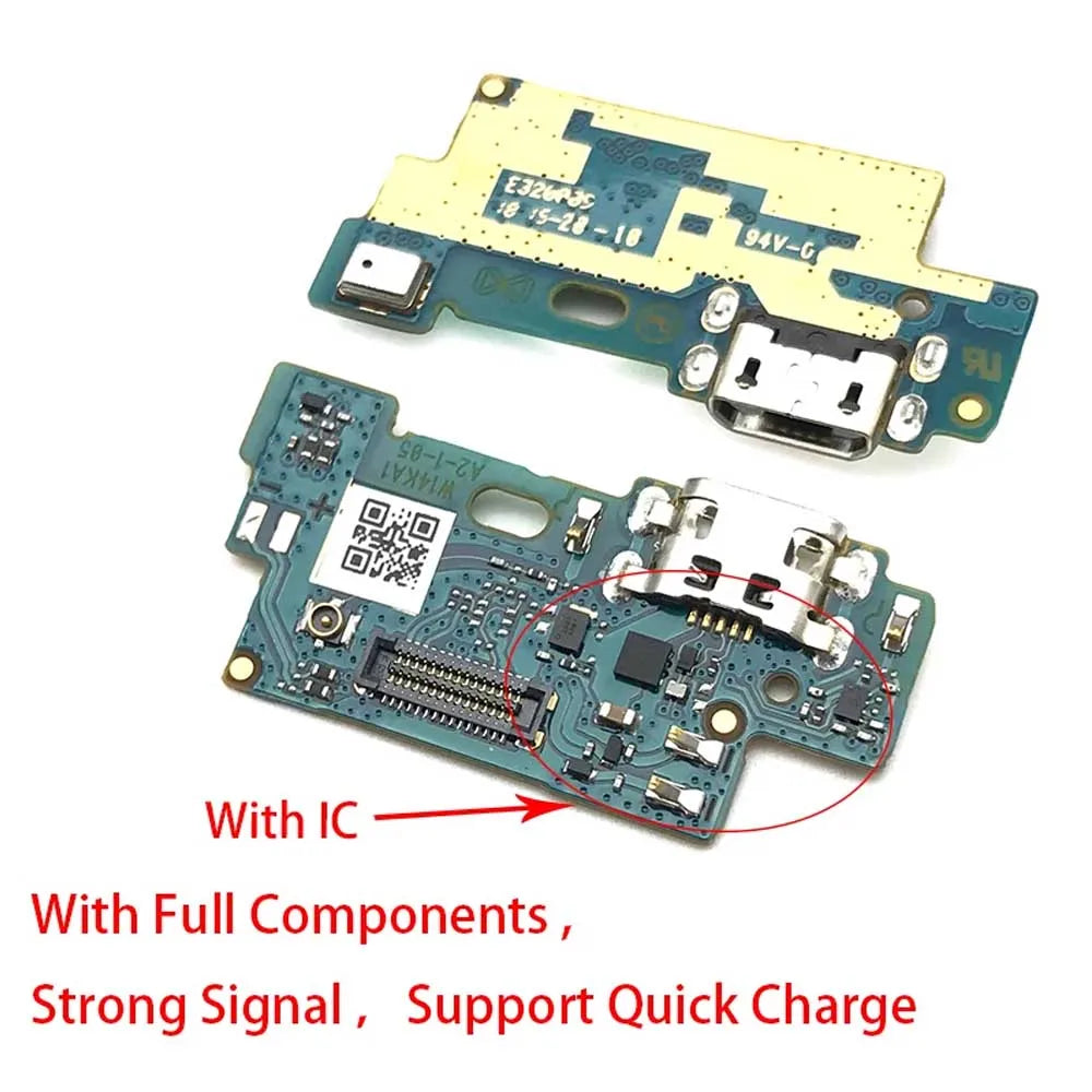 For ASUS Zenfone MAX M1 ZB555KL USB Charger Port Dock Plug Connector With Mic  Board Replacement Asus phone repair parts
