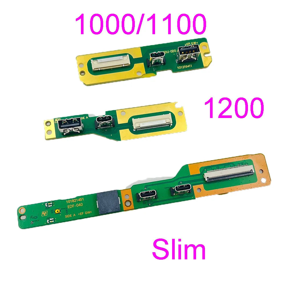 1PC USB Type-C/Type-A Side Board with 40/ 50Pin Flex Cable for PS5 Slim 4.0  2.0 3.0 Console Game console repair parts