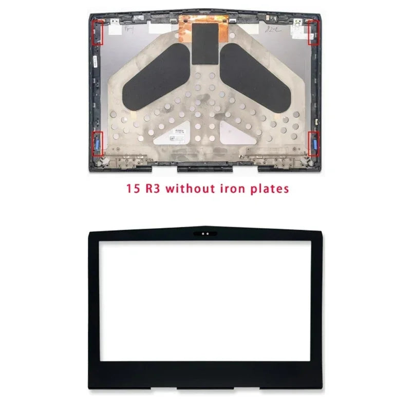 LCD Screen Back Shell, Screen Front Frame Hinge for DELL Alienware 15 R3 R4 Laptop Cover, Palm Rest Bottom Shell ABCDE Cover  Dell Laptop repair parts