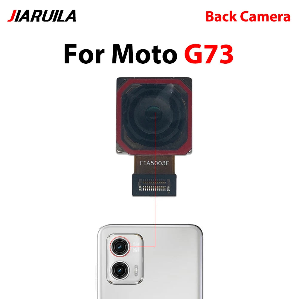 Back Rear Camera Big Main Camera Front Camera Flex Cable For Motorola Moto G22 G32 G62 G13 G23 G73 G14 G24 G55 G34 G84 G35 5G Motorola phone repair parts