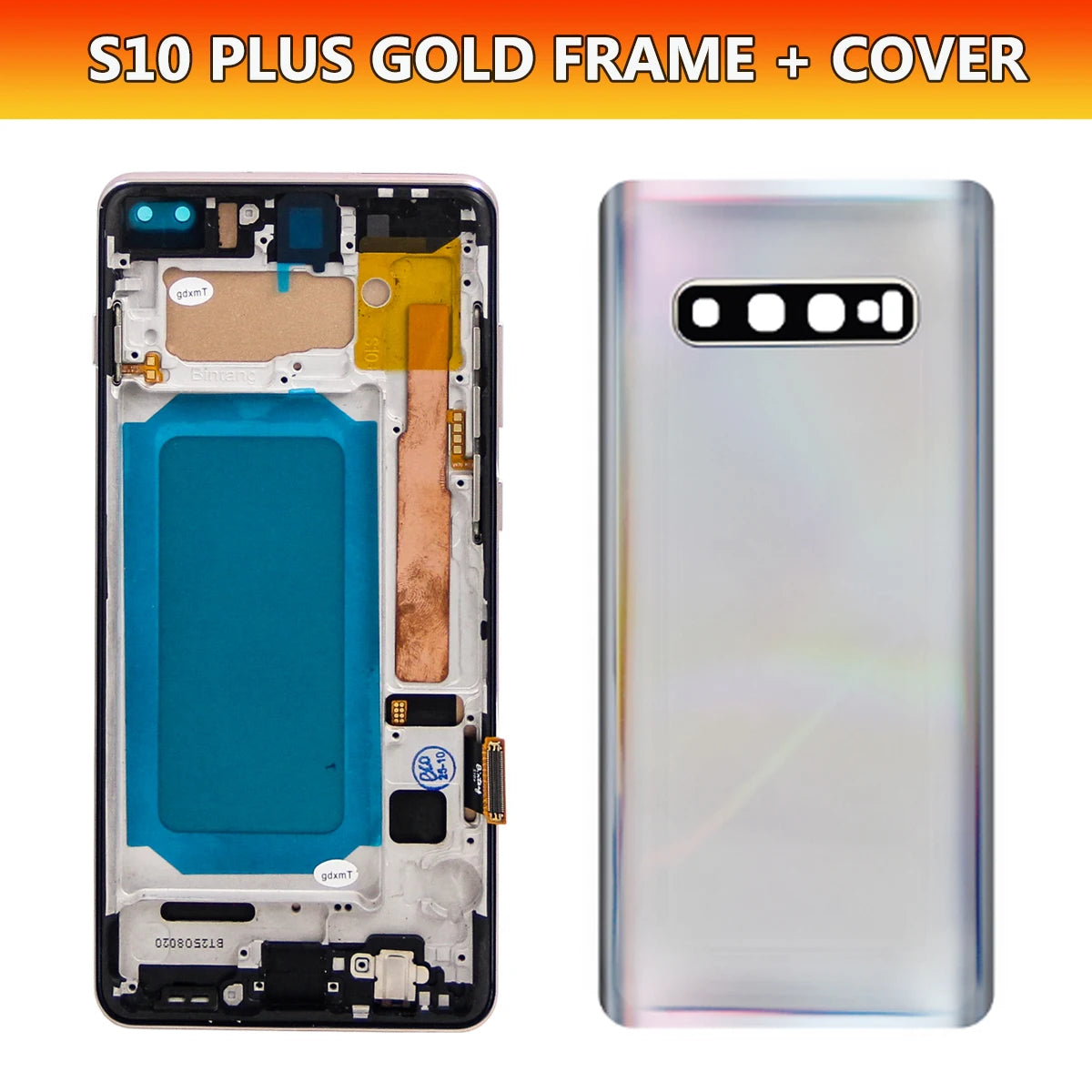 TFT with Frame For Samsung S10 Plus S10+ G975F Lcd Display Digital Touch Screen for Samsung S10 G973F Screen Replacement Parts Samsung phone repair parts