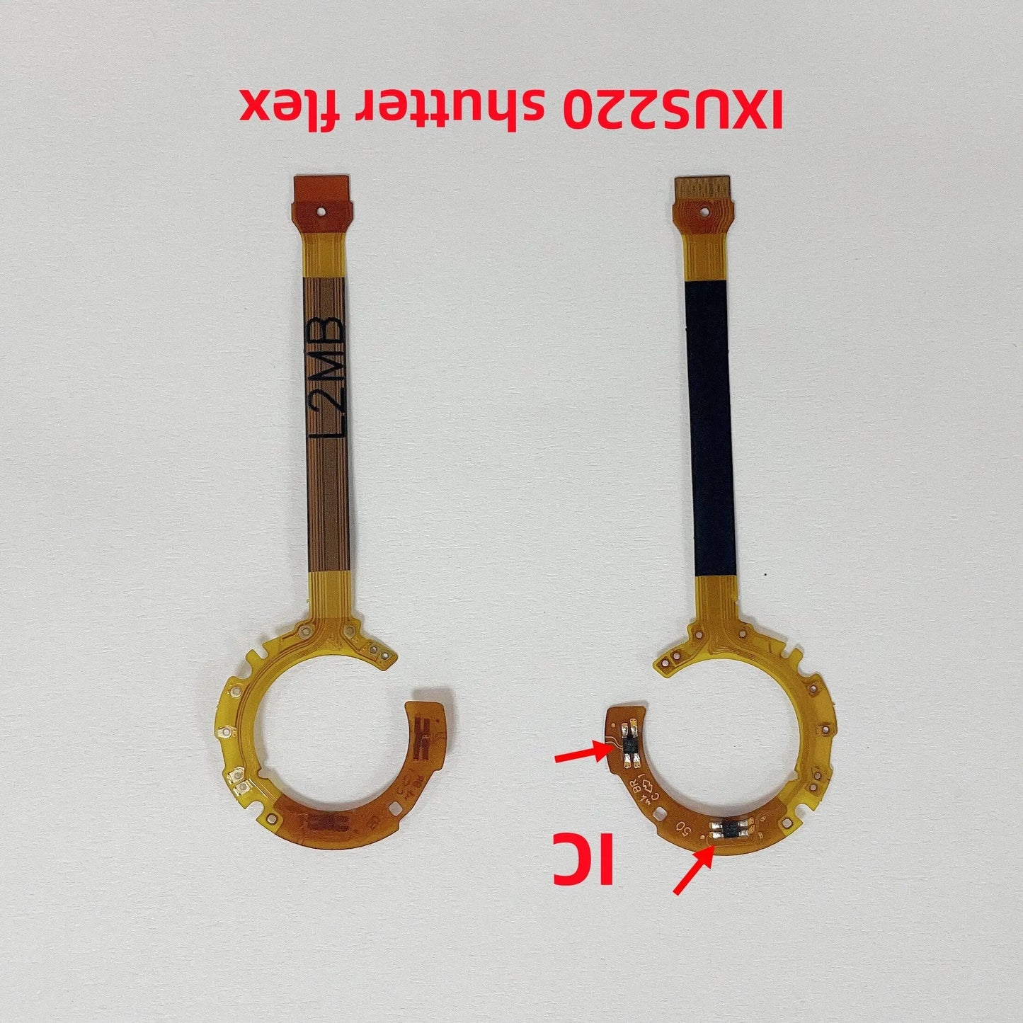 New Lens Shutter Flex Cable  for Canon IXUS220 ELPH300 HS IXY410F PC1591 Camera Aperture Cable repair parts  Digital Camera repair parts