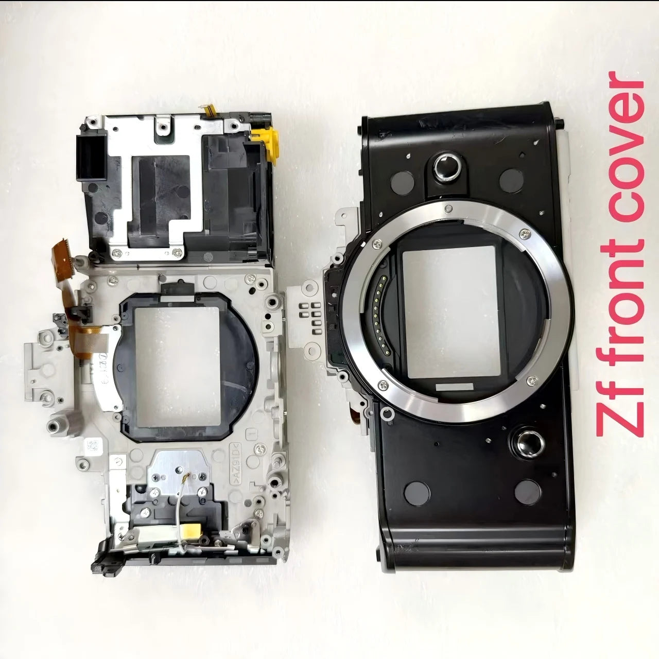 Original Camera Body Front Cover Shell with Parts for Nikon ZF Front Shell with Mount Flex Cable Replacement Parts  Digital Camera repair parts