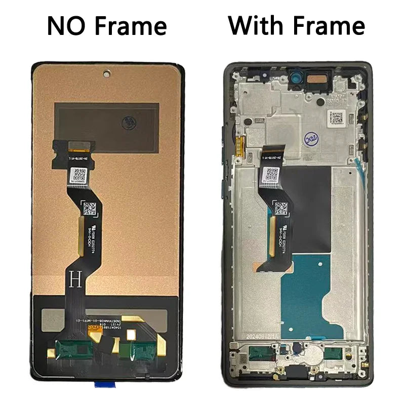 New TFT Edge50 Fusion Display for Motorola Moto Edge 50 Fusion LCD Touch Screen Digitizer XT2429-1 LCD Display Replacement Motorola phone repair parts
