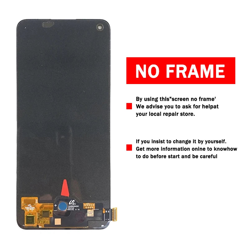 6.43"Super AMOLED For OPPO A78 4G CPH2565 LCD A78 Display With Fingerprint Touch Screen Digitizer Panel Assembly  Oppo phone repair parts