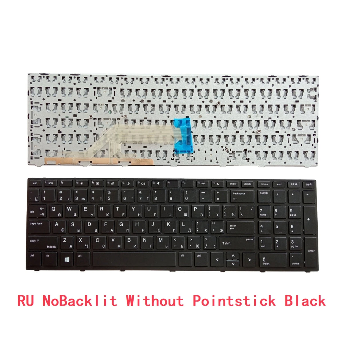 New US Russian Spanish Laptop Backlit Keyboard For HP Probook 450 G5 / 455 G5 / 470 G5 / 650 G4 / 650 G5 X8CA  HP laptop repair parts