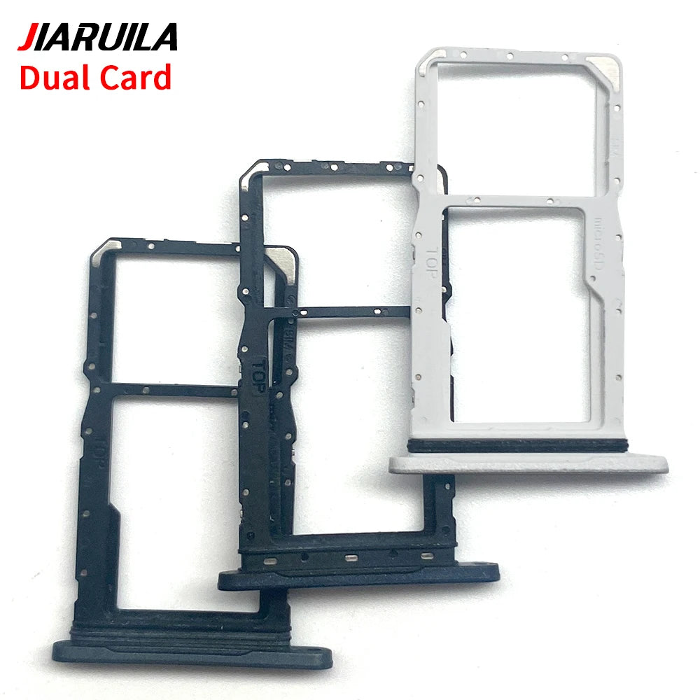 New For Samsung Tab A9+ A9 Plus 11" X210 X215 X216 SIM Card Tray Slot Micro SD Chip Holder Pocket Drawer Dual Single SIM Card Samsung phone repair parts