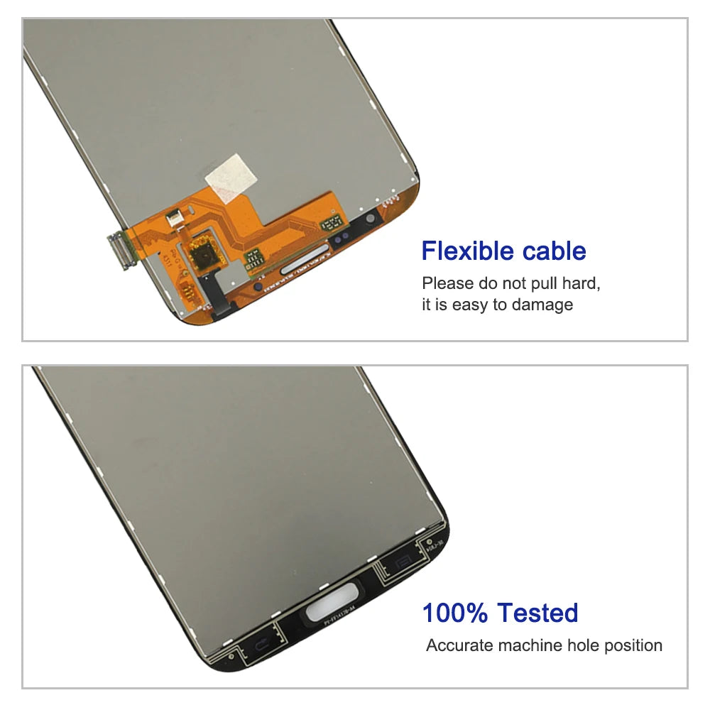 6.3'' Display Screen for Samsung Galaxy Mega 6.3 I9200 I9205 LCD Display Touch Screen Digitizer with Frame Replacement Samsung phone repair parts